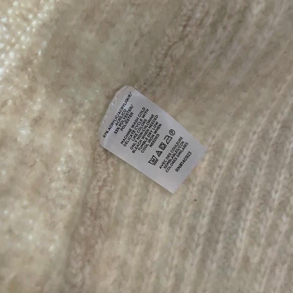 LOFT Beige Ribbed Cardigan - Picture 3 of 3